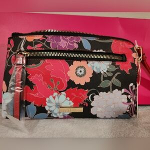 Trina Turk Saffiano Leather Wristlet NWT